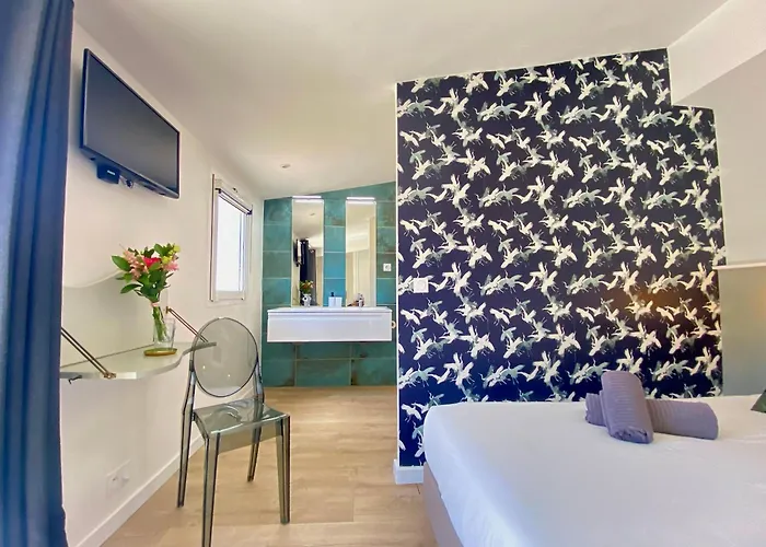 Luxury T3 Scls - Wifi, Clim, Jacuzzi, Centre-ville Daire Cannes