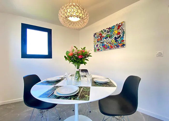 Appartement Luxury T3 Scls - Wifi, Clim, Jacuzzi, Centre-ville Cannes