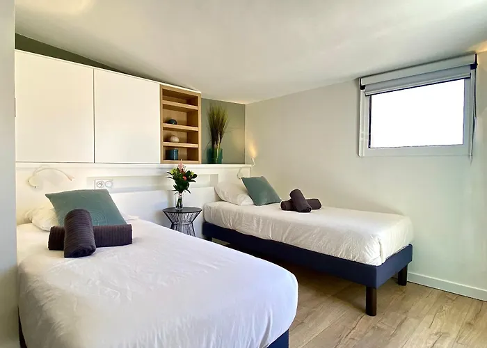 Апартаменты Luxury T3 Scls - Wifi, Clim, Jacuzzi, Centre-ville Канны