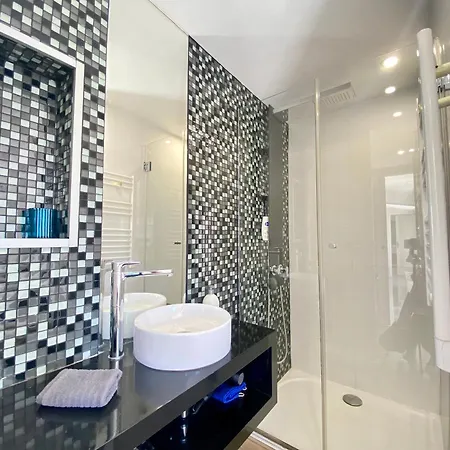 Luxury T3 Scls - Wifi, Clim, Jacuzzi, Centre-ville Apartamento Cannes