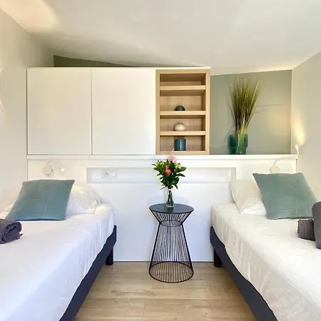 Apartamento Luxury T3 Scls - Wifi, Clim, Jacuzzi, Centre-ville *