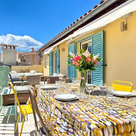 Luxury T3 Scls - Wifi, Clim, Jacuzzi, Centre-ville Cannes