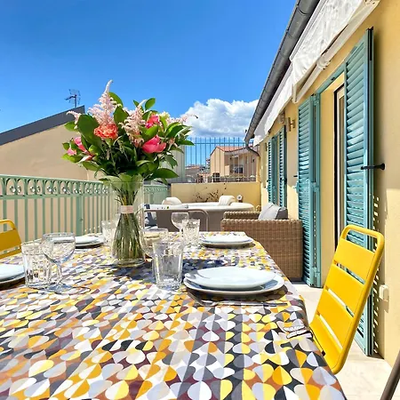 Luxury T3 Scls - Wifi, Clim, Jacuzzi, Centre-ville * Cannes