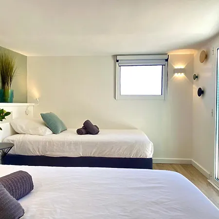 Luxury T3 Scls - Wifi, Clim, Jacuzzi, Centre-ville
